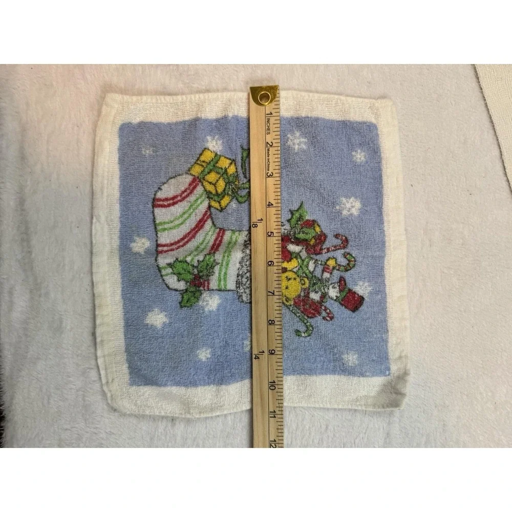 Vintage Wash Cloth Lot 90's American Girl‎ Teenage Mutant Ninja Turtles Barney